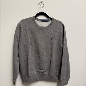 Ralph Lauren Men's Gray Crewneck Sweater